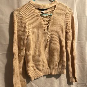 Brown/tan forever 21 sweater